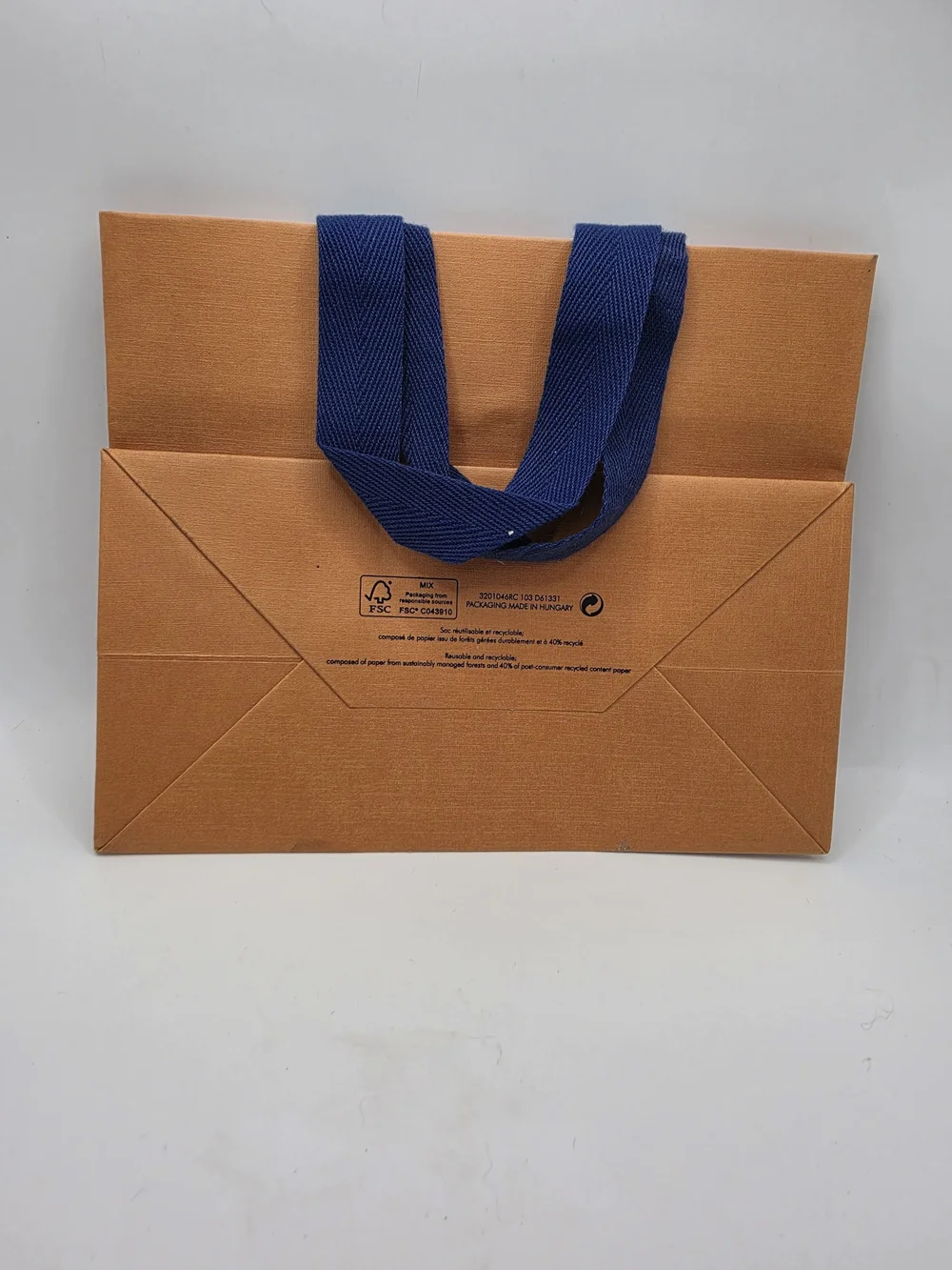 Louis Vuitton Small Imperial Orange Saffron Luxury Gift Bag Black Branding
